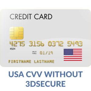 USA CVV without 3DSecure