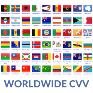 international CC CVV mix worldwide country cc